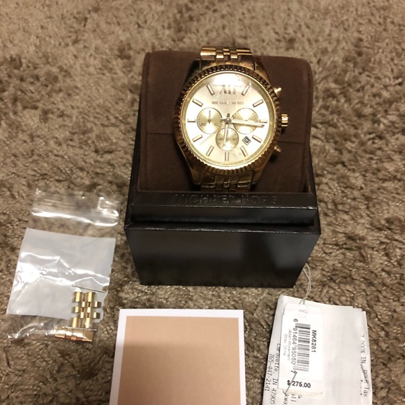 Michael Kors MK8281 Lexington Chronograph Watch - Picture 2 of 3